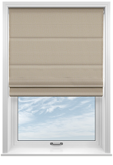 Erin, Natural - Roman Blind
